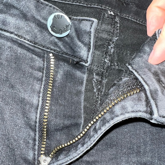 Kut from the kloth black jeans size 14 - Picture 3 of 6